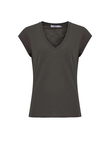 Tröjor/Koftor - CC Heart basic v-neck t-shirt – Hunter green