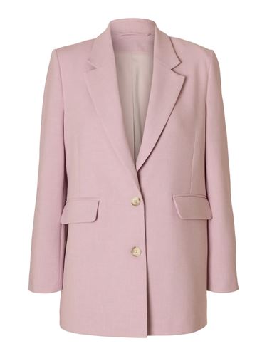 Kavajer/Ytterplagg - Slfrita Relaxed Blazer – Bleached Mauve