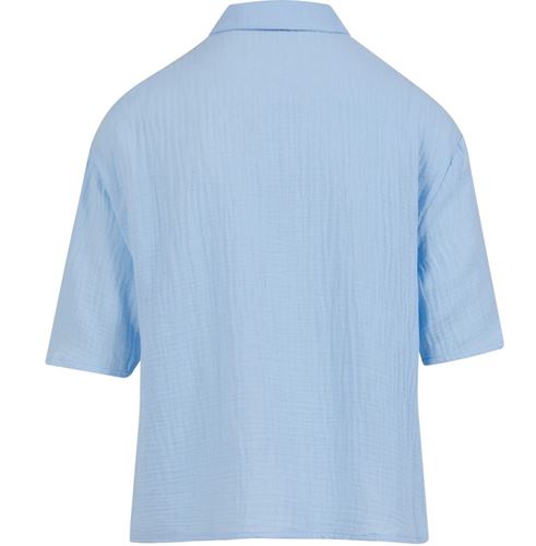 Blusar/Skjortor - CC heart esther short sleeved shirt – Light blue
