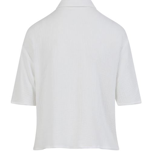 Blusar/Skjortor - CC heart esther short sleeved shirt – White