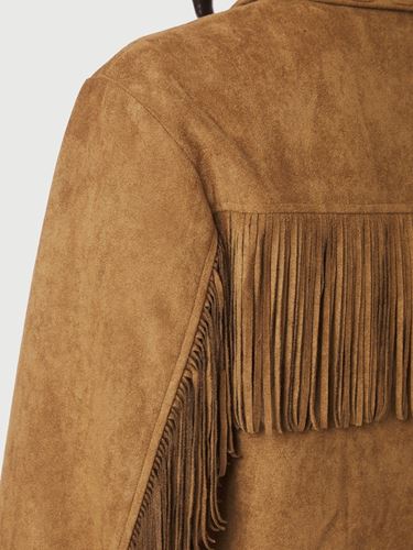 Kavajer/Ytterplagg - Lauron Faux Suede Jacket – Cognac