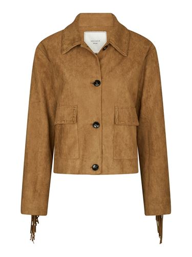 Kavajer/Ytterplagg - Lauron Faux Suede Jacket – Cognac