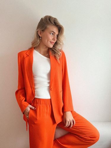 Kavajer/Ytterplagg - Avery blazer – orange