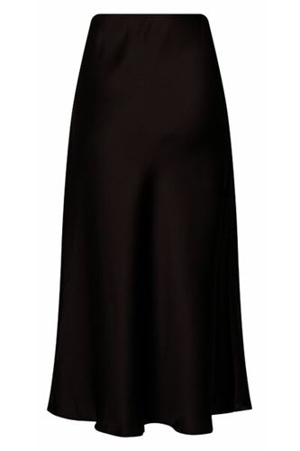 Kjolar - Bovary crepe satin skirt – brown