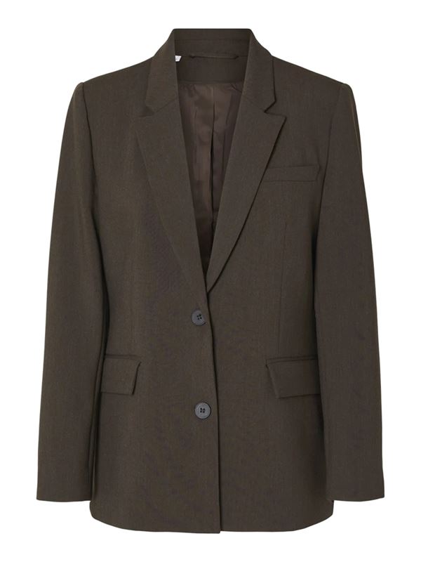 Kavajer/Ytterplagg - Slfrita classic blazer – Delicioso/melange