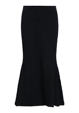Kjolar - Objmeral Maxi Skirt – Black Kjolar - Objmeral Maxi Skirt – Black