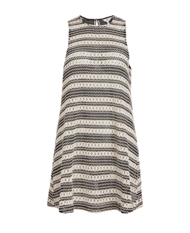 Klänningar - Objarthine short dress – Black/Sandshell