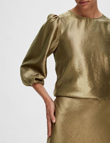Blusar/Skjortor - Slfsilva top – Gold colour