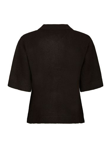 Tröjor/Koftor - Cunna knit blouse – Dark Brown