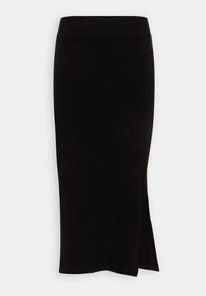 Kjolar - Slftamara midi skirt – black