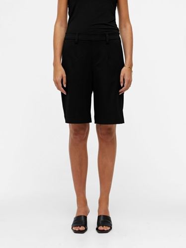 Shorts - Objlisa wide shorts – black