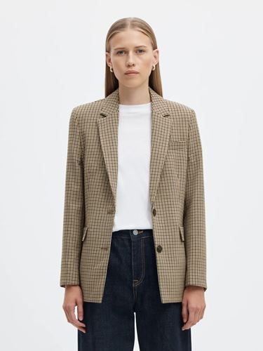 Kavajer/Ytterplagg - Slwrita LS Classic Blazer Check – Monks Robe