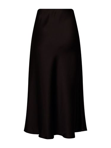Kjolar - Bovary crepe satin skirt – brown
