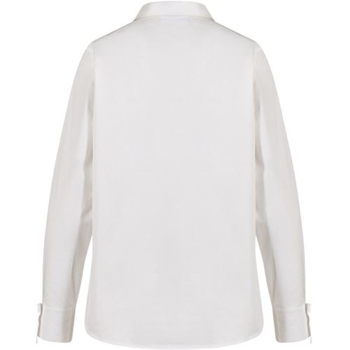 Blusar/Skjortor - Shirt with sleeve detail – White