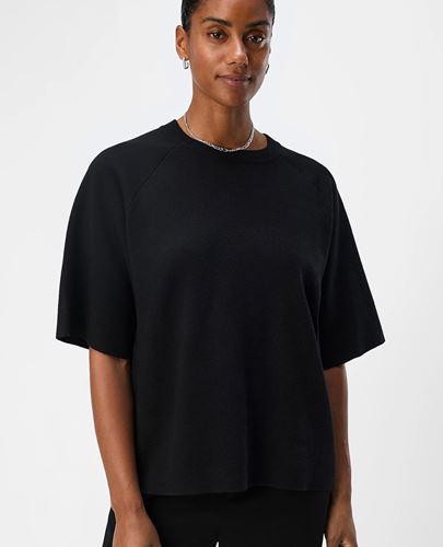 Tröjor/Koftor - Objreynard 2/4 knit pullover – Black