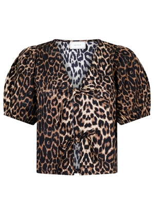 Blusar/Skjortor - Bianca leo blouse – Leopard
