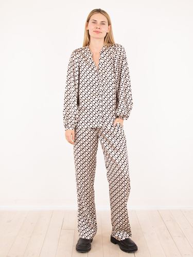 Blusar/Skjortor - Nani graphic match bluse – black