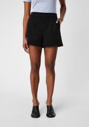 Byxor - Objlisa short shorts – Black