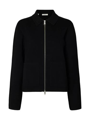 Tröjor/Koftor - Slwmika ls knit cardigan – Black