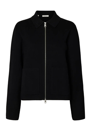 Tröjor/Koftor - Slwmika ls knit cardigan – Black