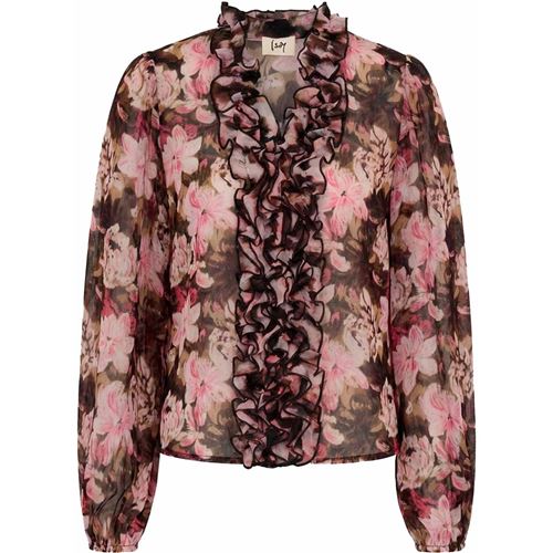 Blusar/Skjortor - Vibse ruffle blouse – Flower