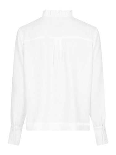 Blusar/Skjortor - Baxter crepe shirt – white
