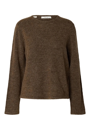 Tröjor/Koftor - Slwlulu New LS Knit O-neck – Dachshund Tröjor/Koftor - Slwlulu New LS Knit O-neck – Dachshund