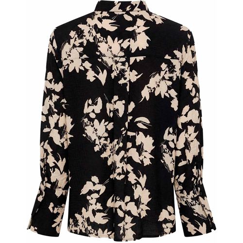 Blusar/Skjortor - Ane shirt – Black w/cream