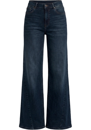 Jeans - Como long wide jeans – Dark denim Jeans - Como long wide jeans – Dark denim