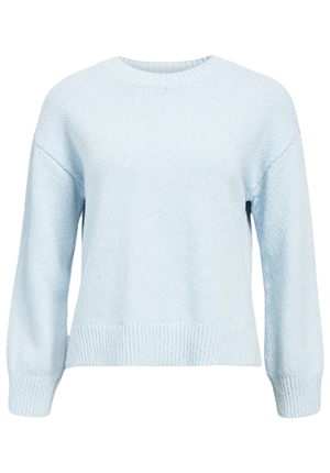 Tröjor/Koftor - Objsima knit pullover – Winter sky Tröjor/Koftor - Objsima knit pullover – Winter sky