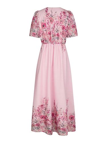 Klänningar - Serna Flower Print Dress – Light Pink