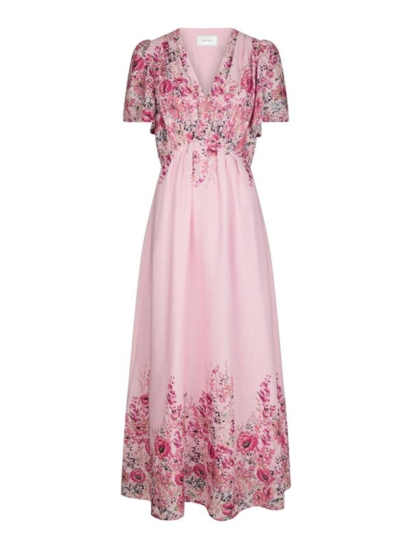 Klänningar - Serna Flower Print Dress – Light Pink