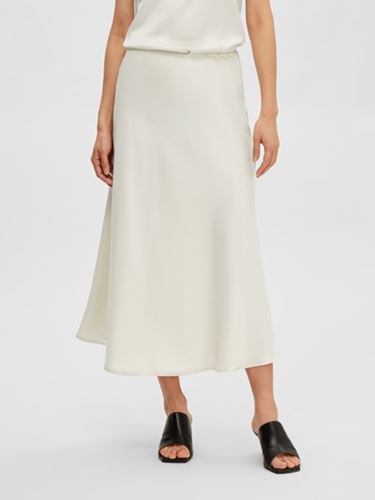 Kjolar - Slfrachelle midi skirt – Birch