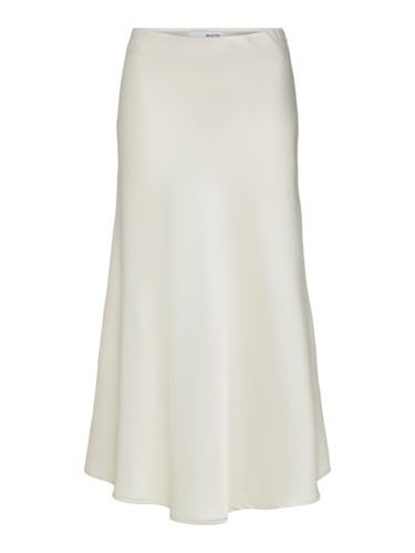 Kjolar - Slfrachelle midi skirt – Birch