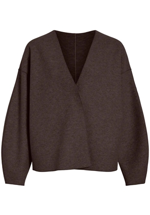 Tröjor/Koftor - Vijuice loose jacket – Coffee bean