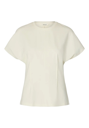 Tröjor/Koftor - Slwera SS Top – Egret Tröjor/Koftor - Slwera SS Top – Egret