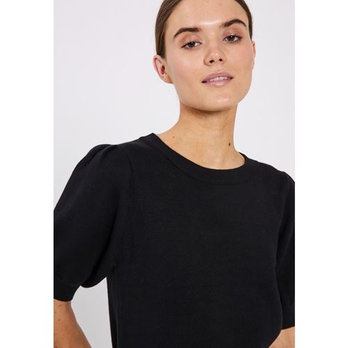 Toppar - Als knit tee – Black