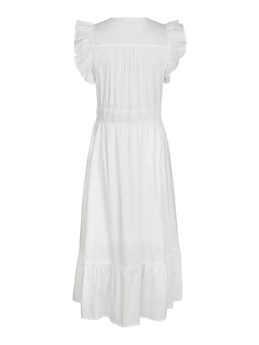 Klänningar - Pollana Poplin Dress – White
