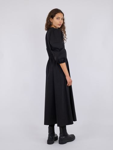 Klänningar/Tunikor - Eymi Poplin Dress – Black