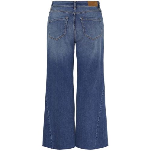 Byxor - Como Wide Jeans – Mid Denim Wash