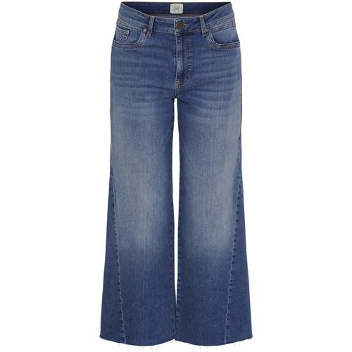 Byxor - Como Wide Jeans – Mid Denim Wash