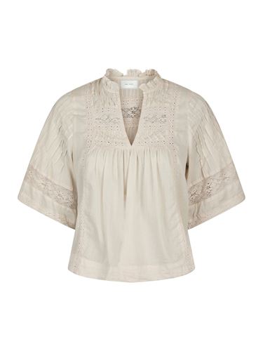 Blusar/skjortor - Siama Voile Blouse – Ivory