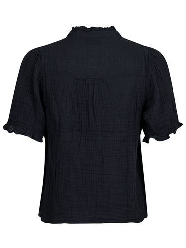 Blusar/Skjortor - Odesa linen blouse – Black