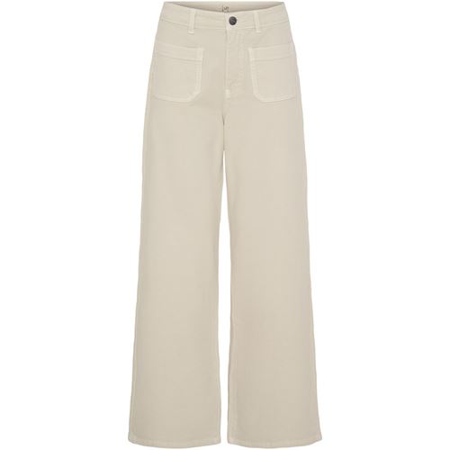 Byxor - Bologna Wide Twill Pant – Desert