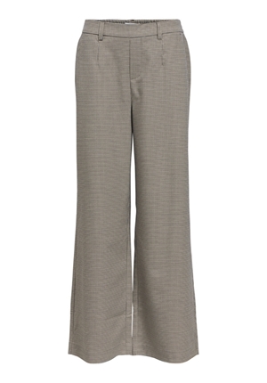 Byxor - Objlisa wide pant aop – Sky captain/brown/sand