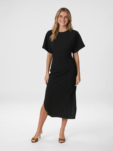 Klänningar - Miloine Drape Dress – Black