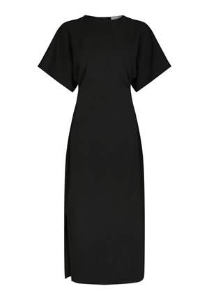 Klänningar - Miloine Drape Dress – Black