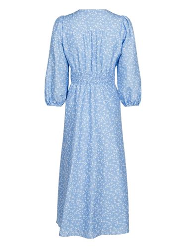 Klänningar - Olana cloude flower dress – light blue