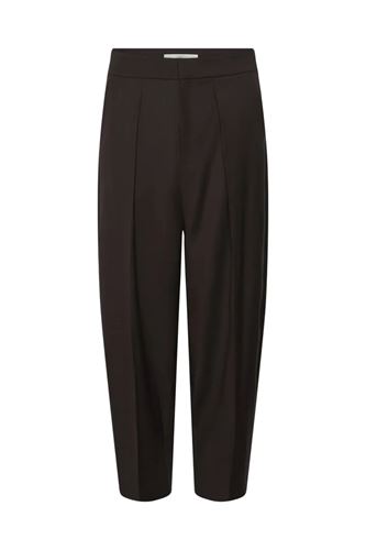 Byxor - CadieIW mel core barrel pant – Chocolate brow