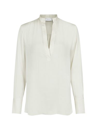Blusar/Skjortor - Lucia Solid Blouse – Off White